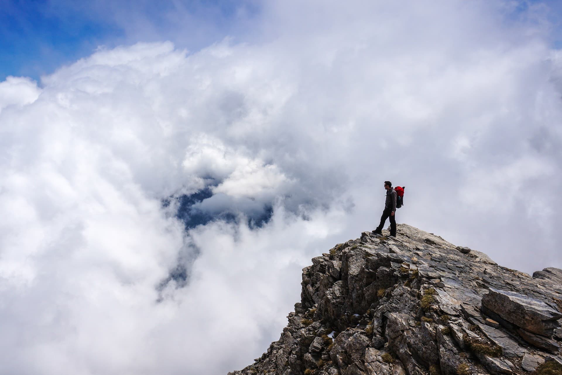 Hiking in the shadow of Mount Olympus