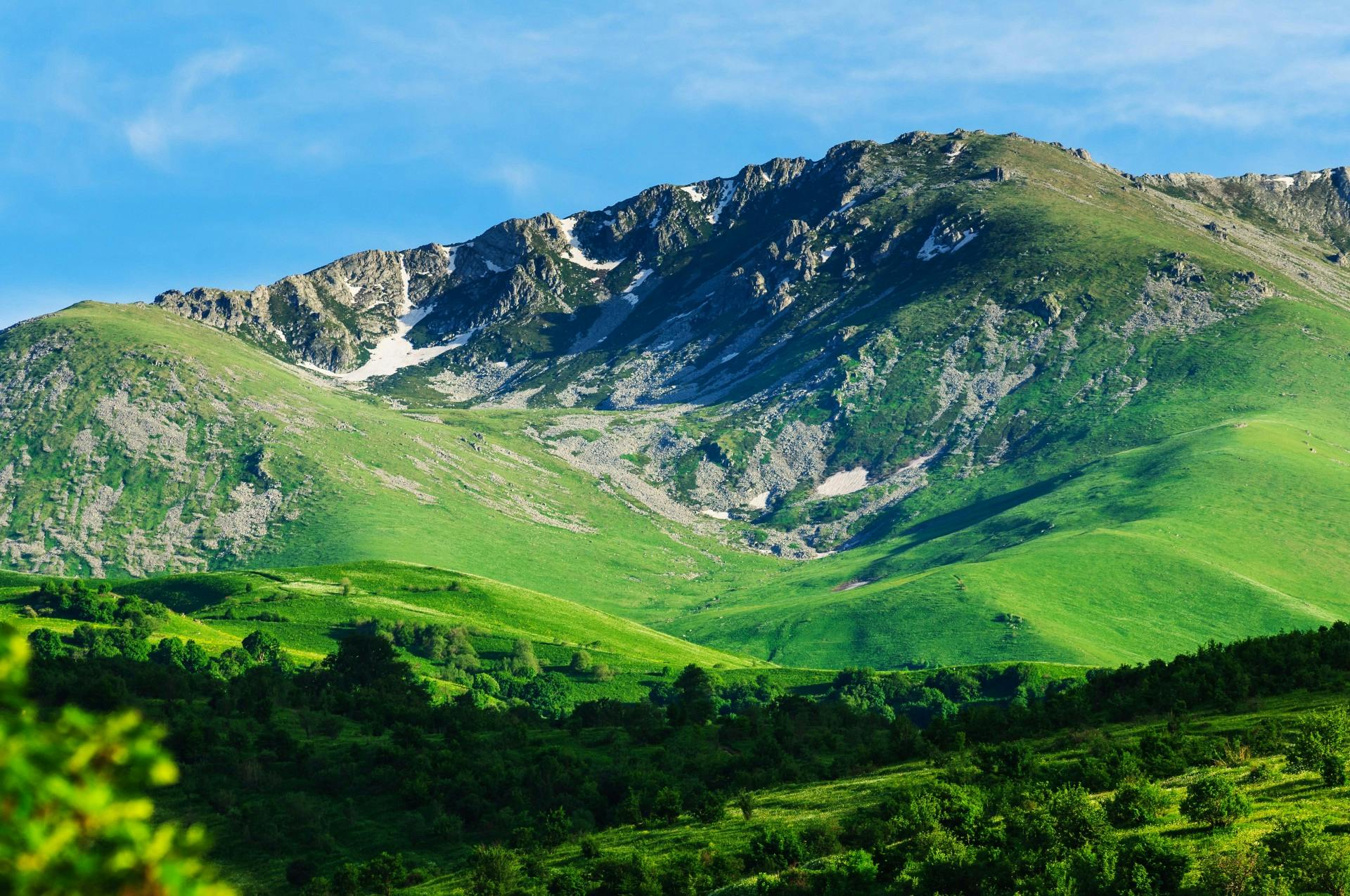 The mountains of Armenia