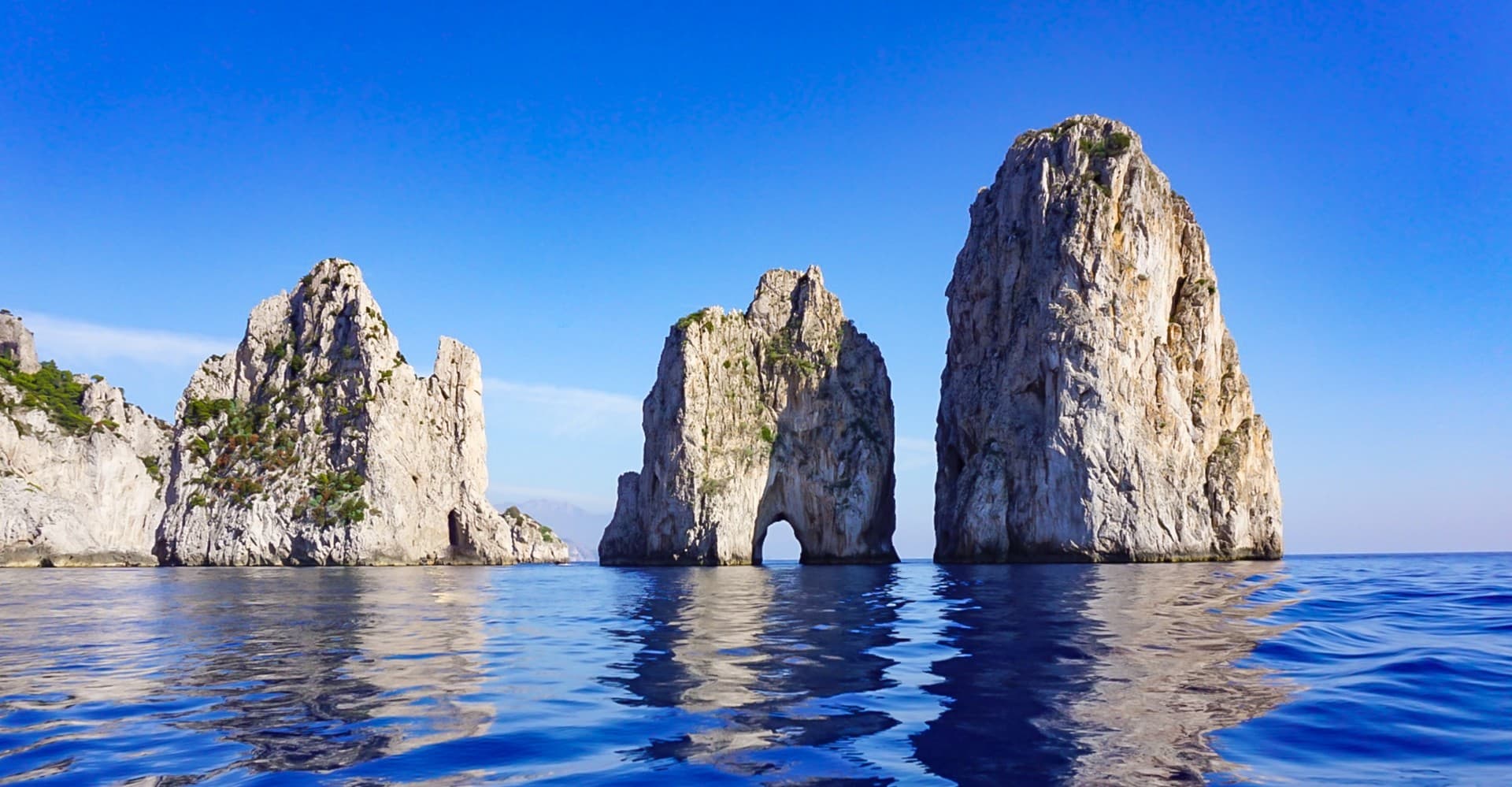 Capri's captivating coastline